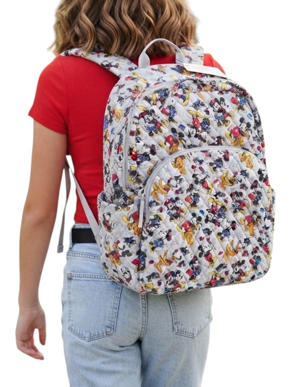 Vera Bradley Disney Essential Large Backpack MICKEY MOUSE FAMILY FUN